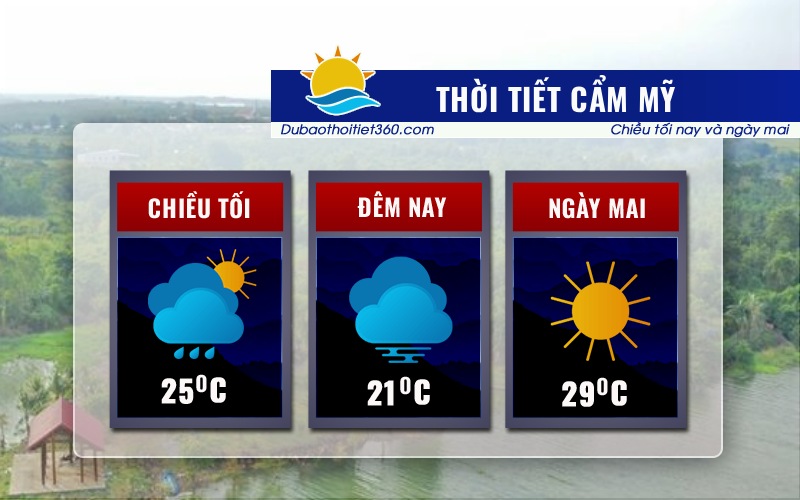 Thời tiết Cẩm Mỹ
