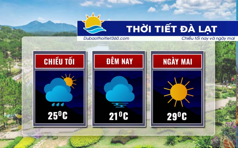 Thời tiết Đà Lạt
