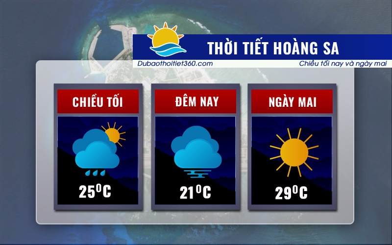 Thời tiết Hoàng Sa