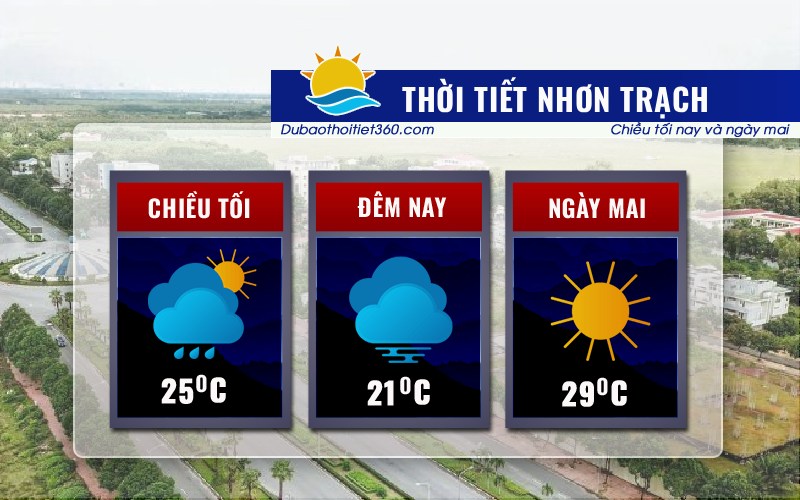 Thời tiết Nhơn Trạch