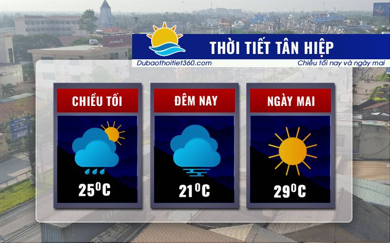 Thời tiết Tân Hiệp